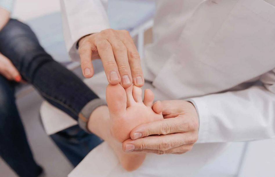 podiatry examine